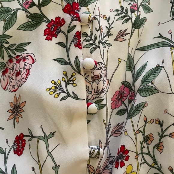 Loft Floral Blouse - Picture 7 of 10